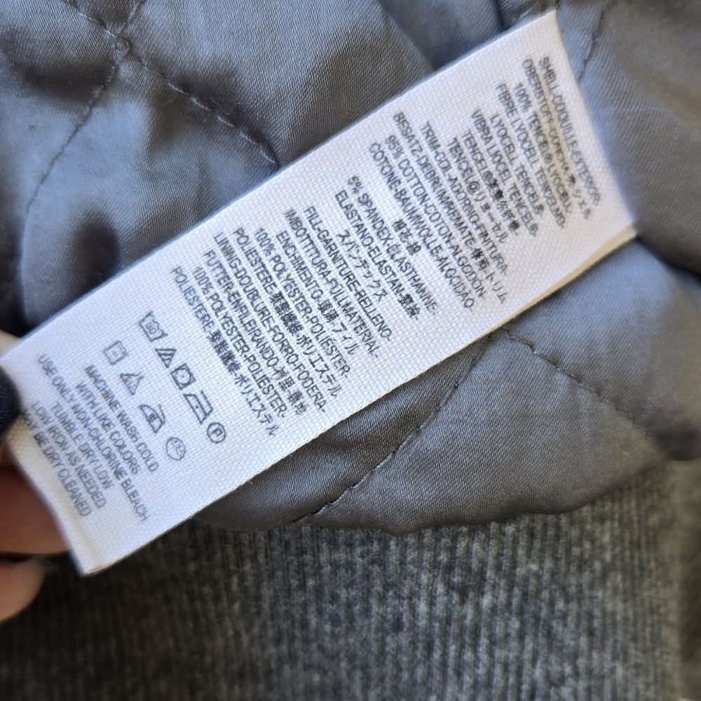 Free People Pink Quilted Floral Bomber Jacket Zip Up - Picture 12 of 12